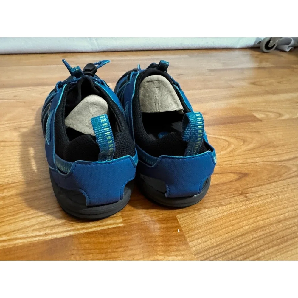 Teva Little Kids Manatee Sandal‎ Size 6 Blue Hiking Breathable Shoes Mesh Summer